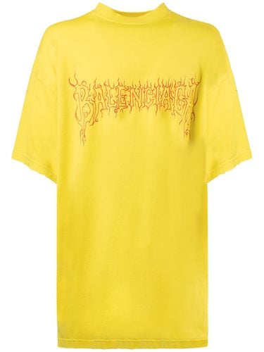 Camiseta De Algodón - BALENCIAGA - Modalova