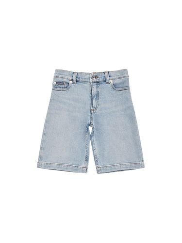 Shorts Aus Baumwolldenim - DOLCE & GABBANA - Modalova