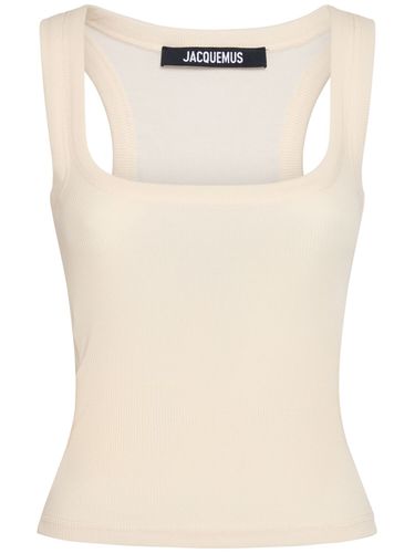 Le Debardeur Gros Grain Sleeveless Top - JACQUEMUS - Modalova