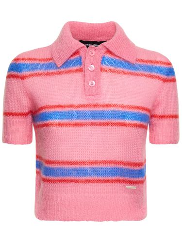 Polo De Punto De Mohair - DSQUARED2 - Modalova