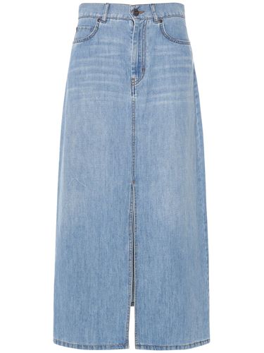 Falda Midi De Denim - WEEKEND MAX MARA - Modalova