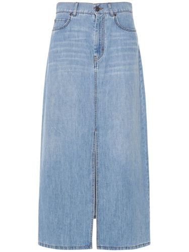 Gelada Denim Midi Skirt - WEEKEND MAX MARA - Modalova