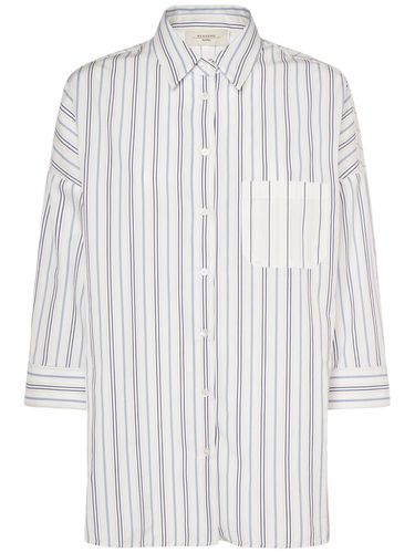 Camicia Venus In Popeline Di Cotone A Righe - WEEKEND MAX MARA - Modalova