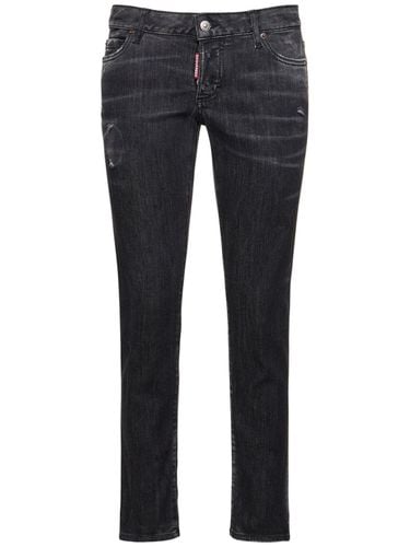 Jeans Skinny Con Cintura Baja - DSQUARED2 - Modalova