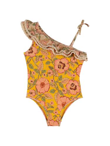 Bañador De Lycra Estampado - ZIMMERMANN - Modalova