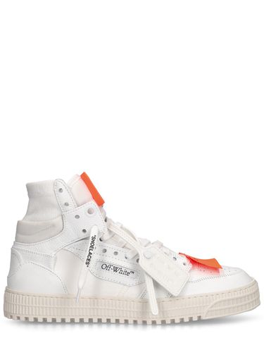 Off Court Leather Sneakers - OFF-WHITE - Modalova