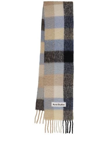 Bufanda De Alpaca Ligera - ACNE STUDIOS - Modalova