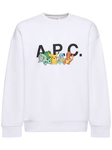 Felpa A.p.c. X Pokémon In Cotone - A.P.C. - Modalova