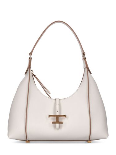 Bolso Pequeño Hobo T Timeless De Piel - TOD'S - Modalova