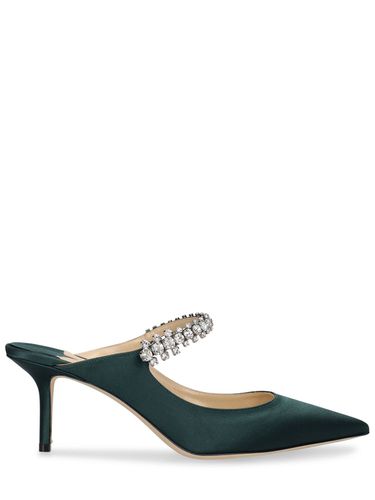 Mm Hohe Pumps Aus Satin „bing“ - JIMMY CHOO - Modalova