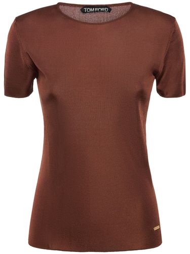 Camiseta De Viscosa - TOM FORD - Modalova