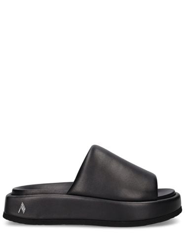 Mm Mia Leather Slides - THE ATTICO - Modalova