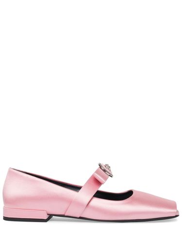 Mm Silk Flats - VERSACE - Modalova