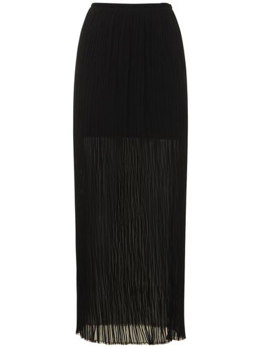 Pleated Long Skirt - MM6 MAISON MARGIELA - Modalova