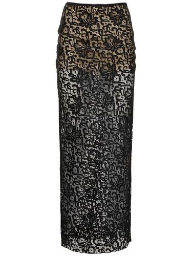 Lace Maxi Skirt - ROTATE - Modalova