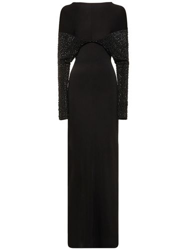 Impala Embellished Jersey Long Dress - 16ARLINGTON - Modalova