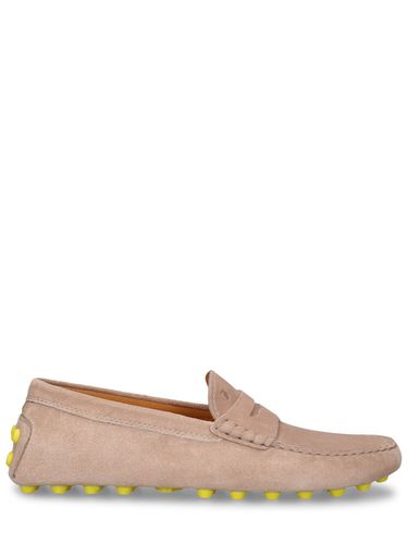 Mm Gommino Macro Suede Loafers - TOD'S - Modalova