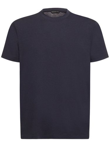 Camiseta De Algodón - TOM FORD - Modalova