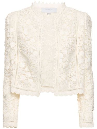 Chaqueta De Algodón Macramé - GIAMBATTISTA VALLI - Modalova