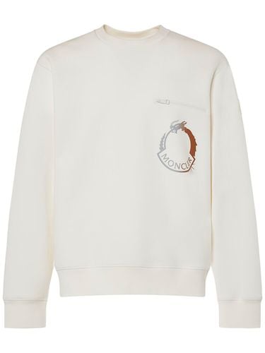 Sudadera De Algodón - MONCLER - Modalova