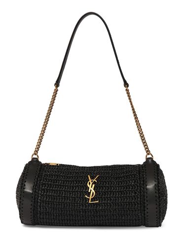 Schultertasche Aus Raffia - SAINT LAURENT - Modalova