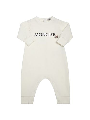 Pelele De Algodón Stretch - MONCLER - Modalova