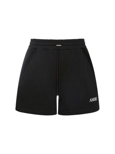 Bañador Shorts De Tejido Tech Con Logo Estampado - AMIRI - Modalova