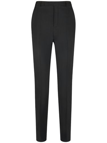 Hochtaillierte Wollmischhose - SAINT LAURENT - Modalova