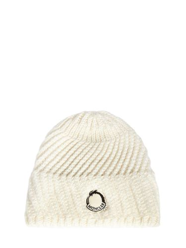 Cappello Beanie Cny In Misto Lana - MONCLER - Modalova