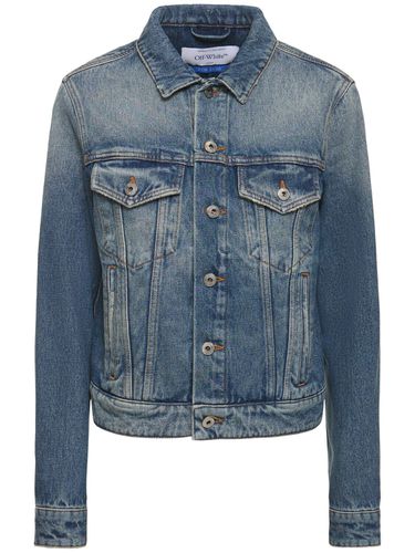 Giacca Regular Fit In Denim - OFF-WHITE - Modalova