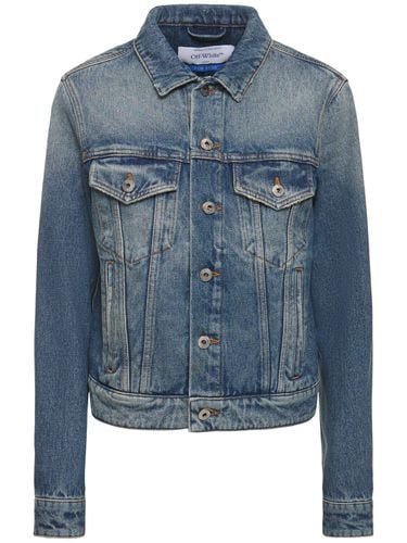 Regular Denim Jacket - OFF-WHITE - Modalova