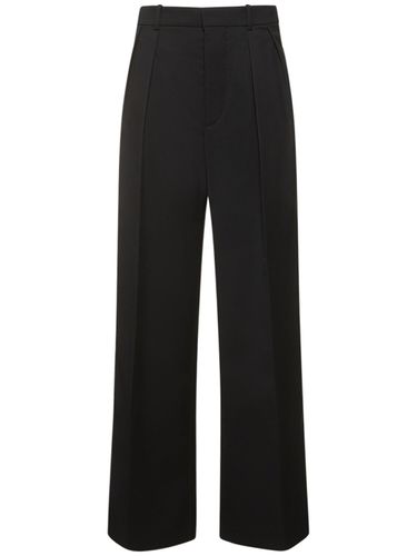 Straight Wool Evening Pants - WARDROBE.NYC - Modalova