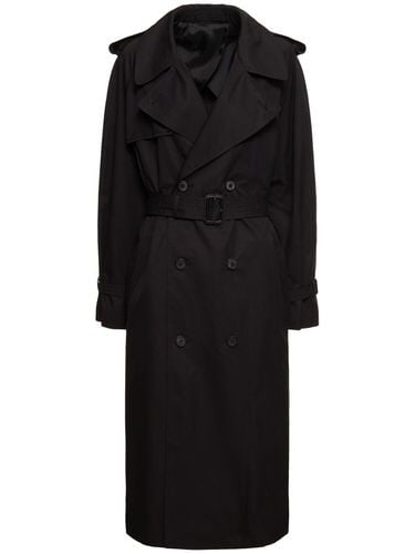 Compact Cotton Drill Trench Coat - WARDROBE.NYC - Modalova