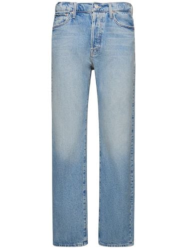 The Ditcher Straight Cotton Jeans - MOTHER - Modalova