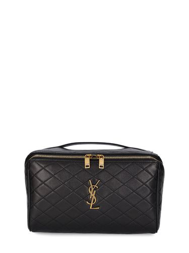 Gaby Leather Make-up Case - SAINT LAURENT - Modalova