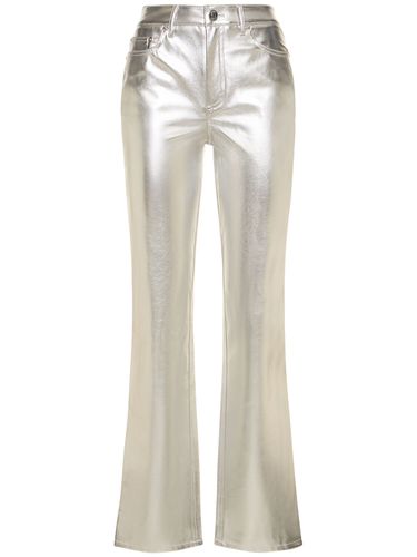 Chisel Metallic Straight Pants - STAUD - Modalova