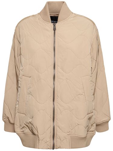 Chaqueta Bomber De Tafetán Acolchada - WEEKEND MAX MARA - Modalova