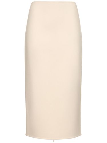 Falda Midi De Cashmere Cepillado - THE ROW - Modalova