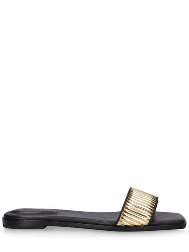 Carter Metallic Slide Sandals - SIMKHAI - Modalova