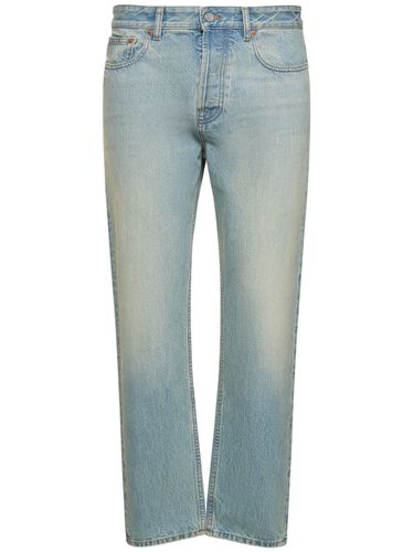 Jeans De Denim De Algodón - VALENTINO - Modalova