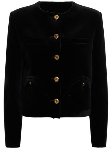 Giacca Bolero Jealousy Black Shamo In Velluto - BLAZÉ MILANO - Modalova