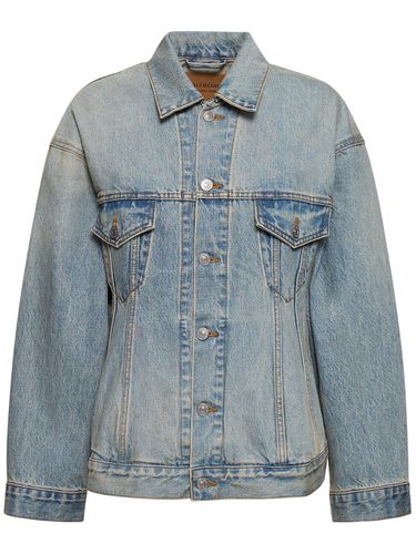 Hourglass Denim Jacket - BALENCIAGA - Modalova