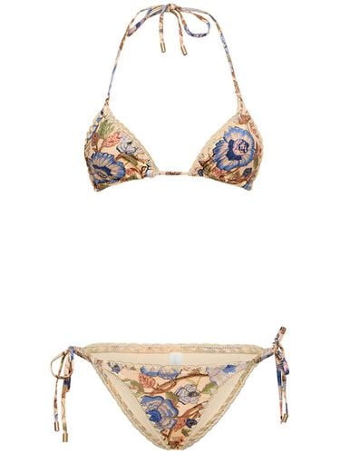 Junie Crochet Edge Bikini - ZIMMERMANN - Modalova