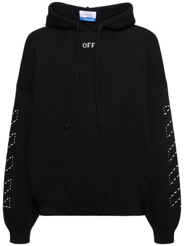 Hoodie Aus Baumwollmischstrick „acg Tuff“ - OFF-WHITE - Modalova