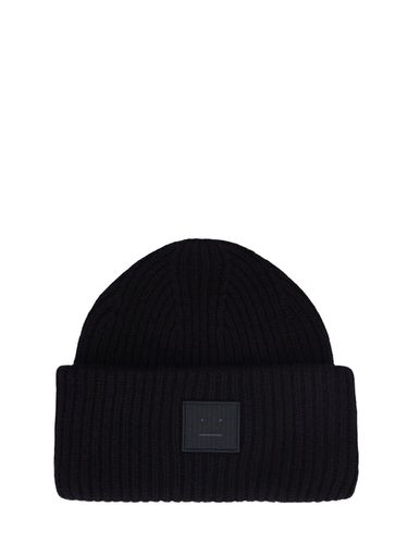 Gorro Pansy 'n Face De Lana - ACNE STUDIOS - Modalova