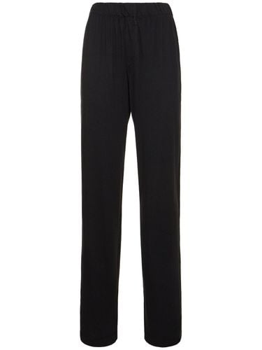 Cotton Blend Lounge Pants - ÉTERNE - Modalova