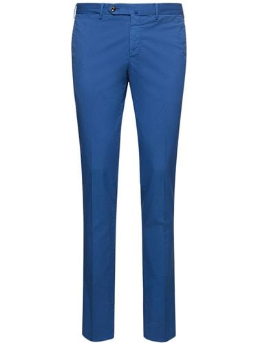 Super Slim Light Stretch Gabardine Pants - PT TORINO - Modalova