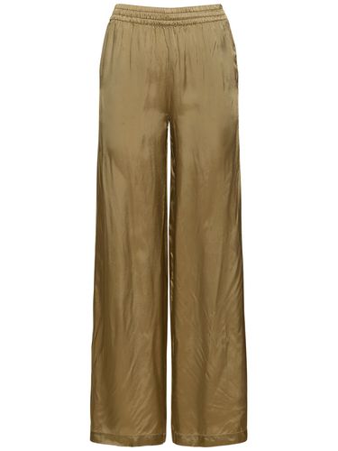 Satin Wide Pants - ASPESI - Modalova