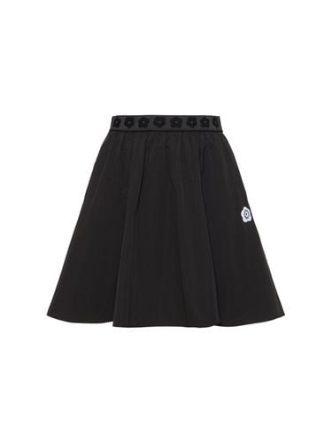 Boke Pleated Mini Skirt - KENZO PARIS - Modalova