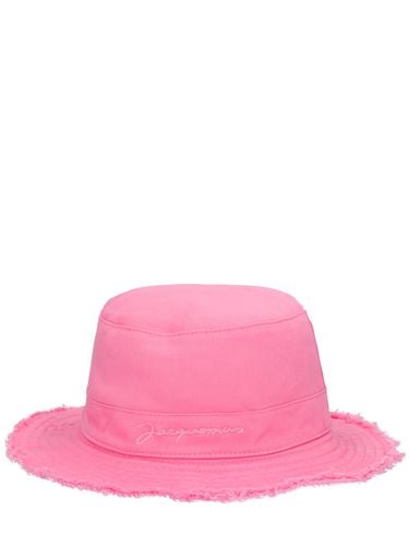 Gorro Bucket De Algodón Con Logo - JACQUEMUS - Modalova